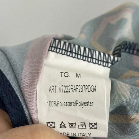 Karakorum Dress Womens Size Medium Blue Multicolor Geometric Shift - Picture 6 of 10